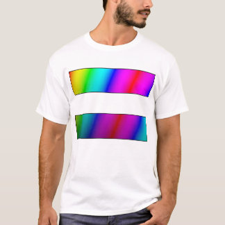 T-shirt Casamento igual do arco-íris - período igual