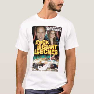 T-shirt Casamento Real/Leeches Gigantes