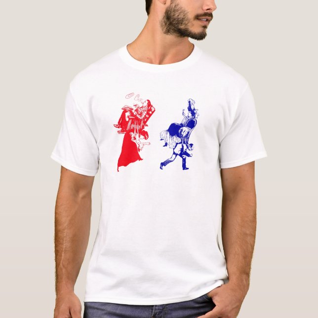 T-shirt casamento vitorioso engraçado (Frente)