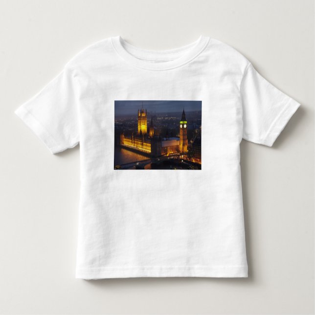 T-shirt Casas do Parlamento, Big Ben, Westminster (Frente)
