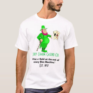 T-shirt Casino afortunado Co. do encanto