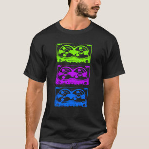 T-shirt Cassete Retro