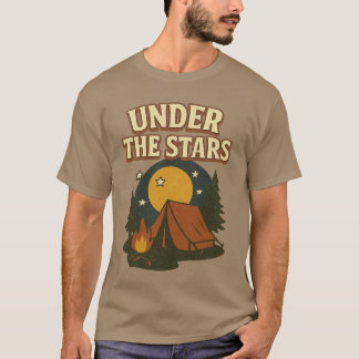 T-shirt castanha