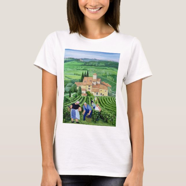 T-shirt Castellina-em-Chianti (Frente)