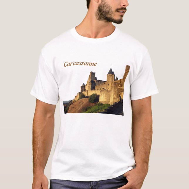 T-shirt Castelo de Carcassone (Frente)