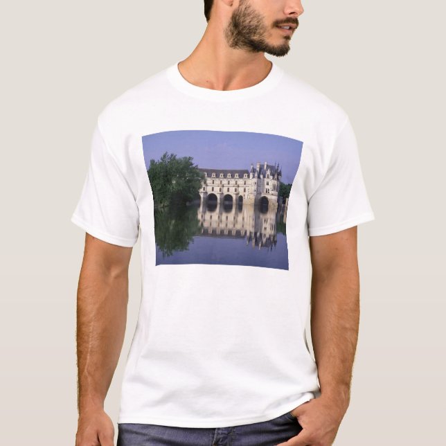 T-shirt Castelo de Chenonceau, Vale do Loire, (Frente)