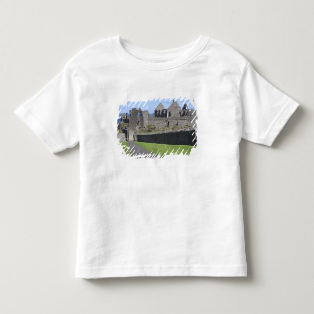T-shirt Castelo de Dunluce perto de Bushmills e Portrush,  (Frente)