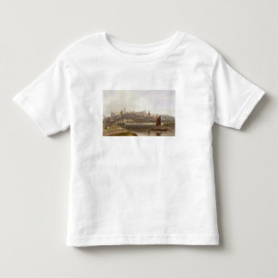 T-shirt Castelo de Windsor do prado do rio na Tamisa