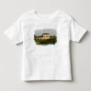 T-shirt Castelo Lafleur Petrus e vinha, em Pomerol,