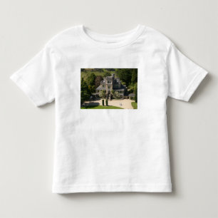 T-shirt Castelo Larnach, Dunedin, Nova Zelândia - aérea