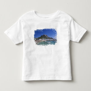 T-shirt Castelo Mount Orgueil e porto, Gorey, Jersey
