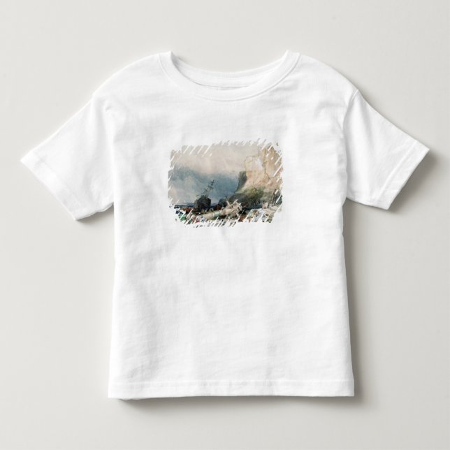 T-shirt Castelo, Tyne e desgaste de Tynemouth, com (Frente)