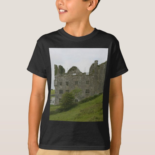 T-shirt Castelo velho da construção no monte verde (Frente)