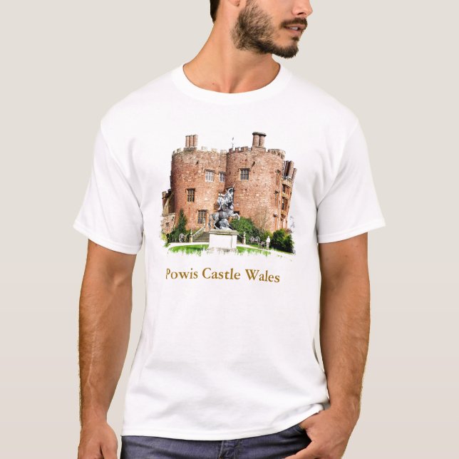 T-SHIRT CASTELOS WELSH (Frente)