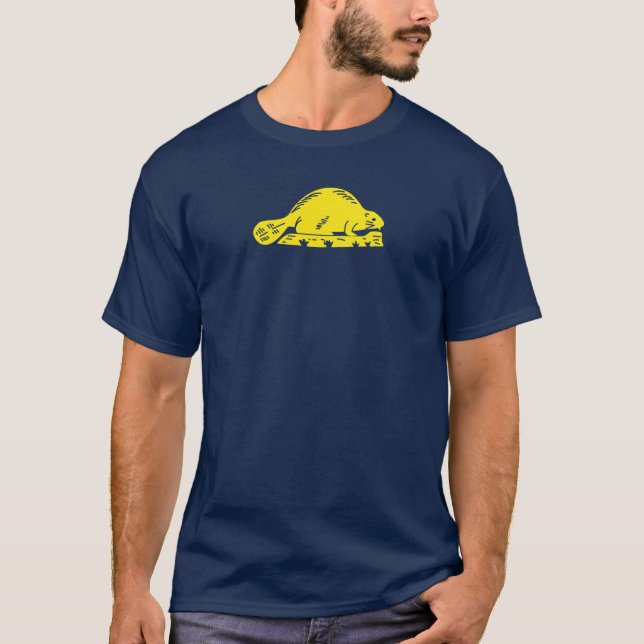 T-shirt Castor de Oregon (Frente)