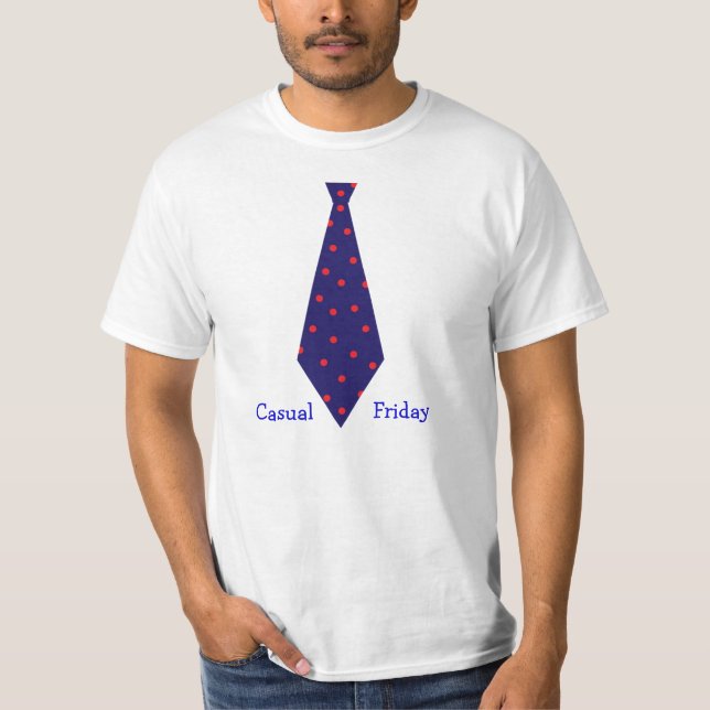 T-shirt Casual Friday Necktie (Frente)