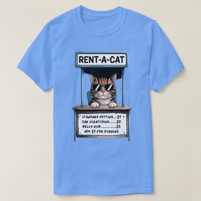 T-Shirt CAT FUNNY (Frente do Design)
