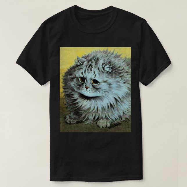 T-shirt Cat, Louis Wain (Frente do Design)