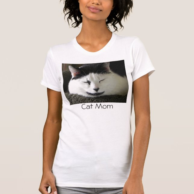 T-shirt Cat Mãe (Frente)