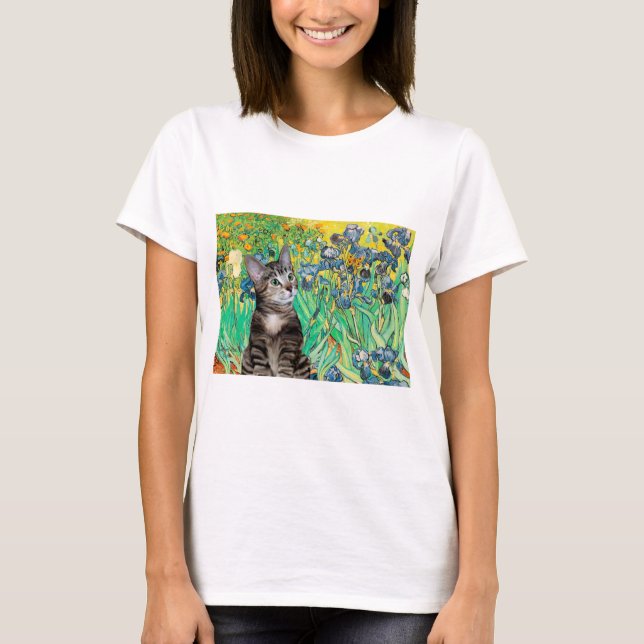 T-shirt Cat (Tabby 2) - Irrisões (Frente)