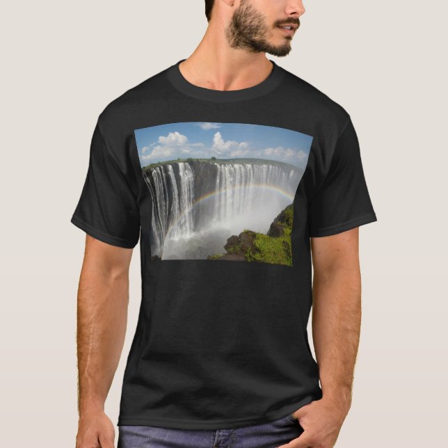 T-shirt Cataratas Vitória Zimbabwe (Frente)