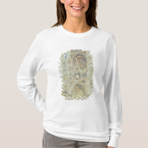T-shirt Catedral de Claude Monet   Rouen no por do sol,