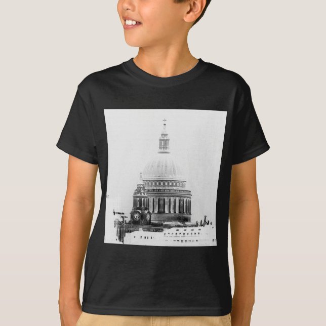 T-shirt Catedral de Paul da rua (Frente)