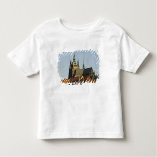 T-shirt Catedral de Vitus e Castelo de Praga, um dos