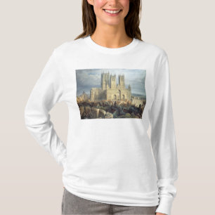 T-shirt Catedral do noroeste, c.1850 de Lincoln