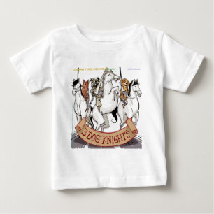 T-shirt Cavalaria Canina Cartoon Engraçado