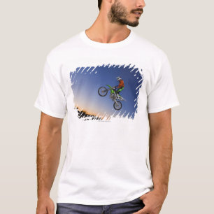 T-shirt Cavaleiro de Motorcross