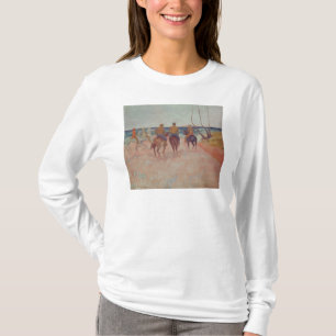 T-shirt Cavaleiro de Paul Gauguin na praia 1902