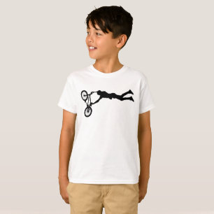 T-shirt Cavaleiro de truque de BMX