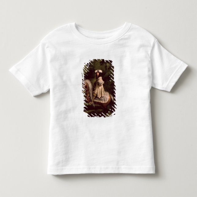 T-shirt Cavaleiro no azul (Frente)