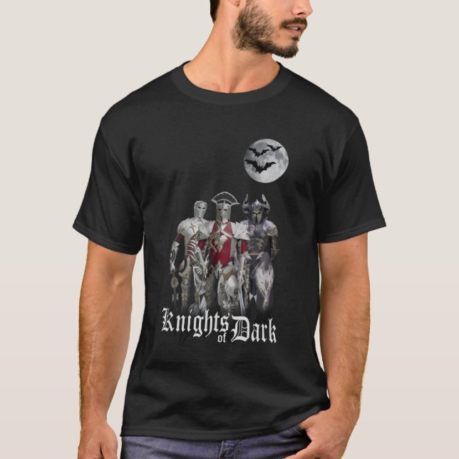 T-shirt Cavaleiros da Escuridão (Frente)