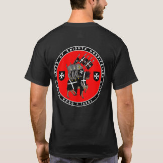 T-shirt Cavaleiros Hospitaller que marcha para lutar a