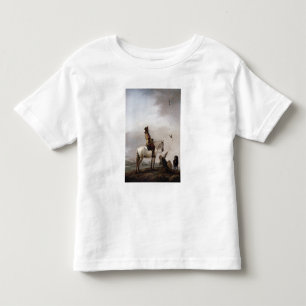 T-shirt Cavalheiro num Cavalo Vendo Falconer