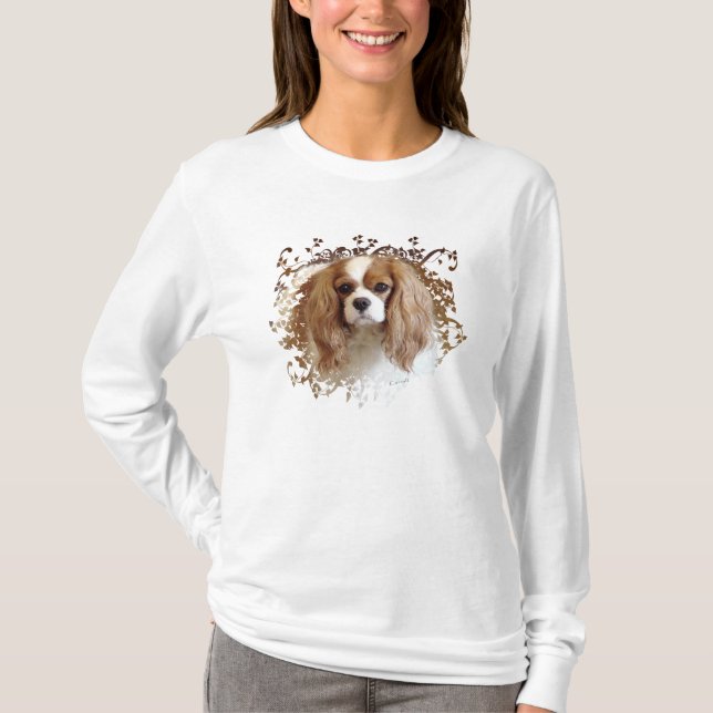 T-shirt Cavalier King Charles Spaniel (Frente)
