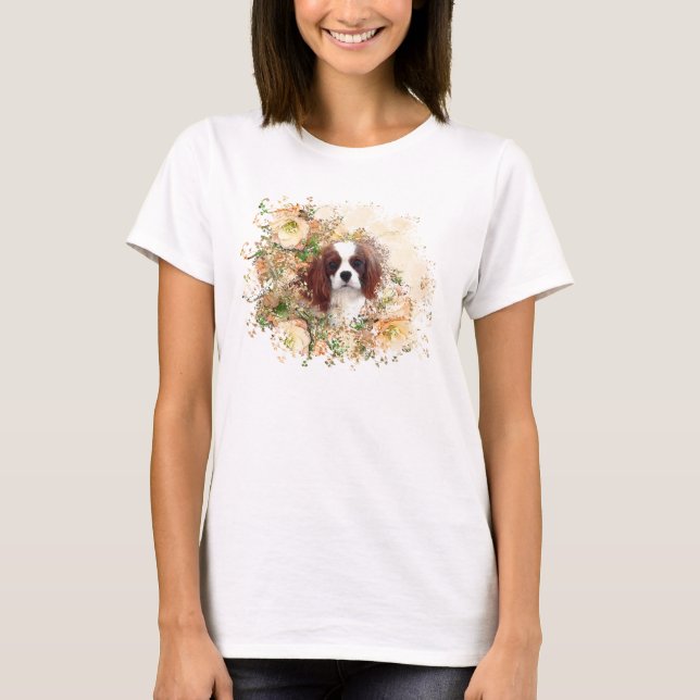 T-shirt Cavalier King Charles Spaniel (Frente)