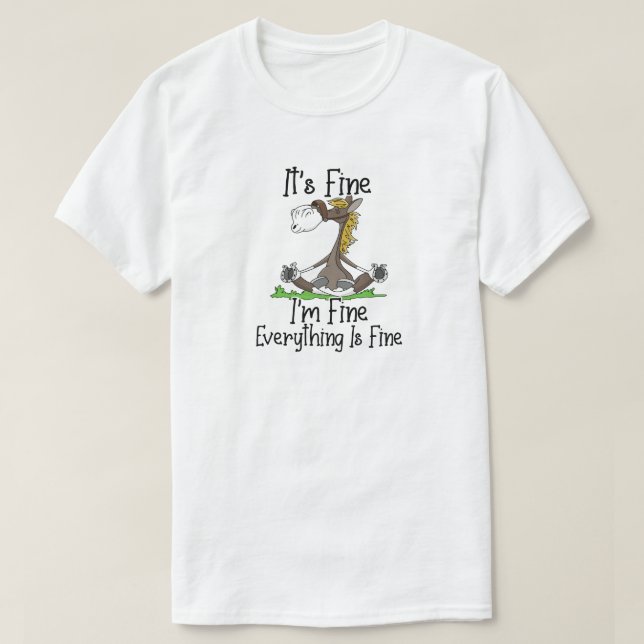 T-Shirt Cavalo (Frente do Design)