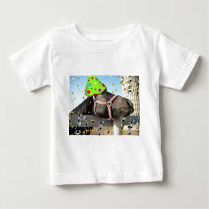 T-shirt Cavalo-animal de festa