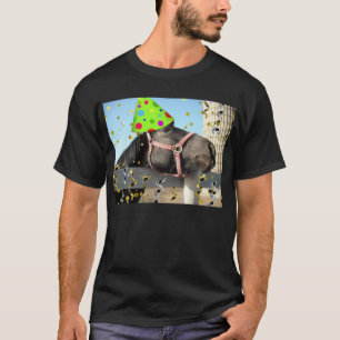T-shirt Cavalo-animal de festa