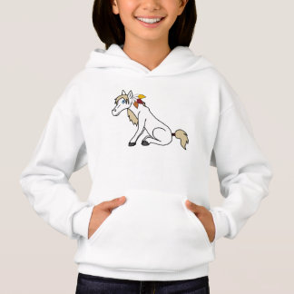 T-shirt Cavalo branco da acção de graças com penas de