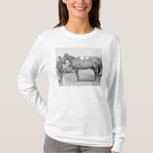 T-shirt Cavalo "Comanche" o único sobrevivente do Custer