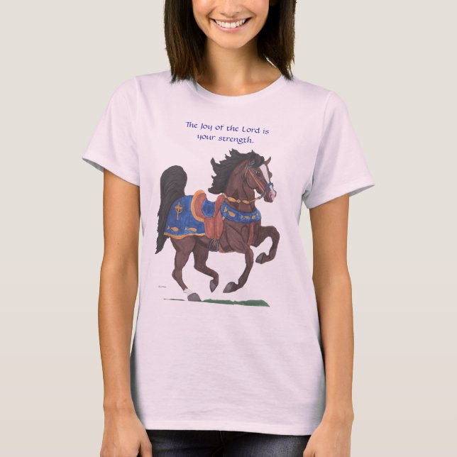 T-Shirt Cavalo Cristão (Frente)