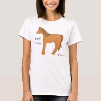 T-shirt Cavalo de Chibi