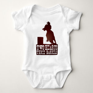 T-shirt cavalo de corrida de barril