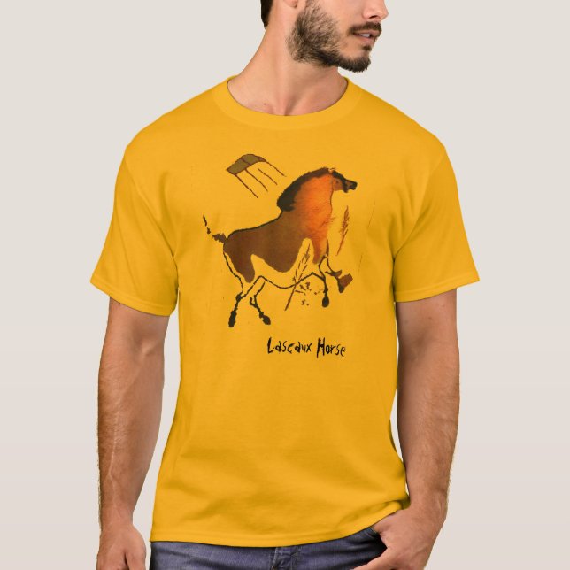 T-shirt Cavalo de Lascaux (Frente)