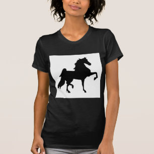 T-shirt Cavalo de Saddlebred do americano