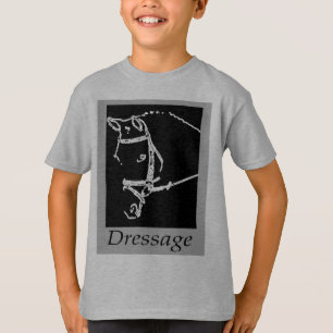 T-SHIRT CAVALO DO ADESTRAMENTO - LINHA EQUESTRE DESIGN DA